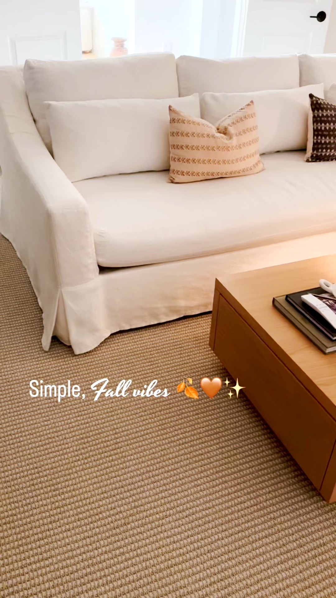 Bring cozy vibes home 🍂✨. Add warmth and texture to your space this season with layered throws, neutral pumpkins, and soft lighting. Simple swaps can make your home feel effortlessly styled for fall! Shop my fall home decor favorites now on LTk 🏡🛒

Tap to shop these cozy fall finds and recreate the look in your home! 🍁

Fall home decor ideas, cozy fall home styling, neutral fall decor, modern fall living room, autumn home accents, lining room furniture, budget friendly fall decor, farmhouse fall decorations, fall interior inspiration, seasonal home styling, LTk home decor fall, white oak furniture, modern leather recliner, slip covered sofa, cozy fall vibes, fall home decor, target, Potterybarn, Amazon home, 

#LTKHome #LTKStyleTip