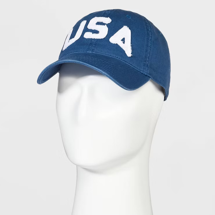 Men's Blue USA Americana Hat | Target