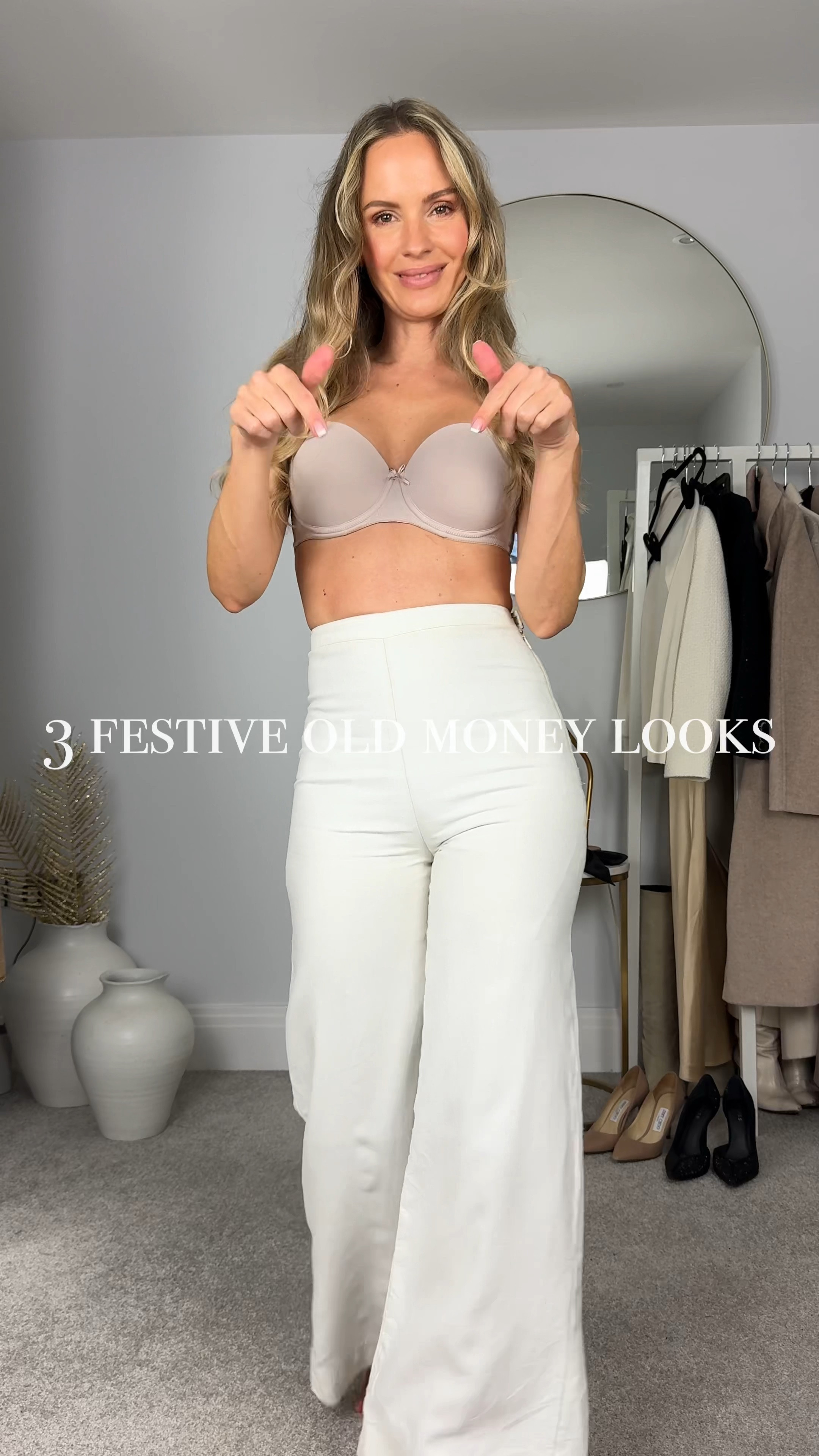 3 festive old money looks ✨

Is look 1, 2 or 3 something you would wear?

In my family we always dress up for Christmas. As a Swede, we would celebrate on Christmas Eve and I have fond childhood memories of the clicking of heels I  wooden floors and sounds of laughter mixed with Frank Sinatra . 

Me and my sisters would be wearing our prettiest dresses with bows in our hairs. It was magical/ 

I still love to dress up for Christmas and usually celebrate both Christmas Eve and Christmas Day, to honour the traditions of both my native Sweden and my new home in the UK. 

I feel that special moments should be honoured and traditions to be kept alive. 🤍

Do you dress up for Christmas? 🤔

🤍 You can find the items I’m wearing in my link in bio, stories, “links” highlight or just comment and ask for the link 🤍

#IGShareYourPassion #tessmontgomery #capsulewardrobe #oldmoneystyle

#LTKOver40 #LTKSeasonal #LTKHoliday