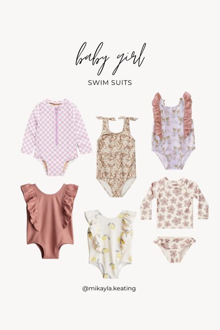 Baby Girl Swim Suits

Summer 
Beach
Pool

#LTKKids #LTKBaby #LTKSeasonal