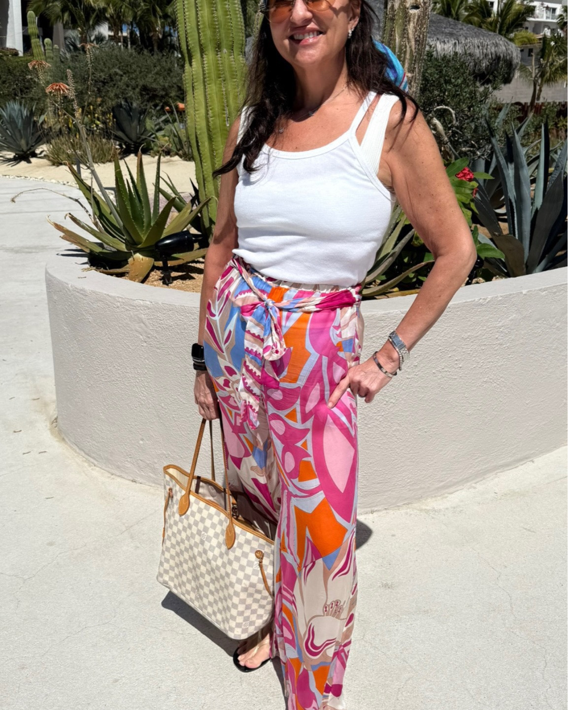 Found some amazing dupes for my Pucci pants!!! Mine are from the real real but these are @revolve and much better price!

#LTKootd #LTKdayinmylife #LTKOver40