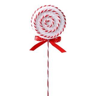 Peppermint Glitter Lollipop Pick by Ashland® | Michaels Stores