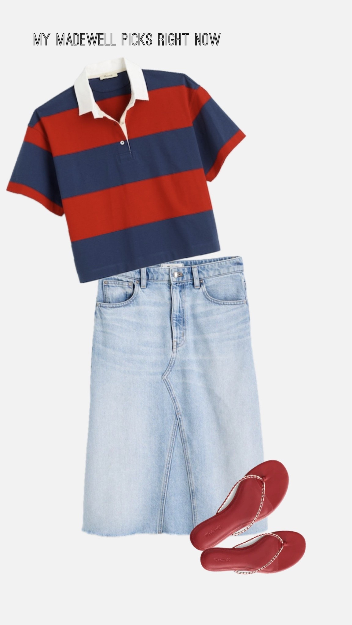 What’s in my @Madewell bag right now!!! You could wear this denim skirt 100 different ways this Summer!! #summeroutfits2026 #over50fashion

#LTKSeasonal #LTKOver40 #LTKootd