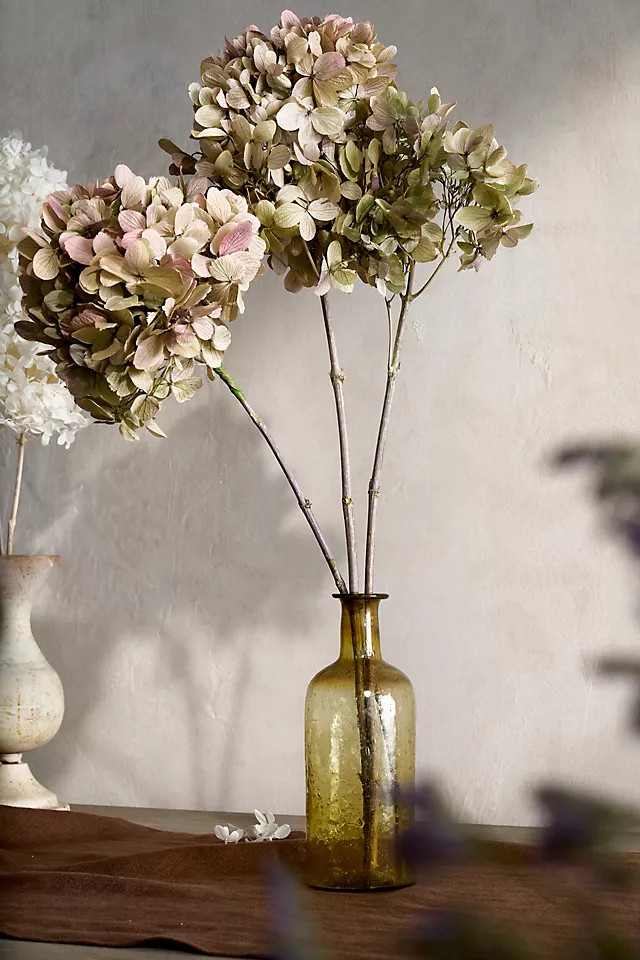 Preserved Hydrangea Grandiflora Bunch in Purple at Terrain | Terrain