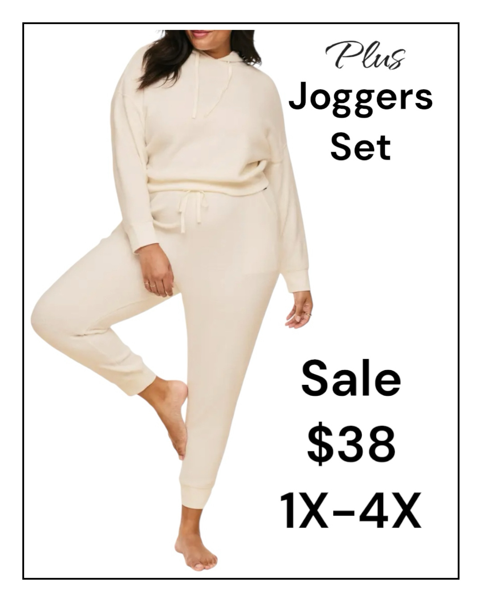 Plus jogger set from Nordstrom sale. 
#nordstromsale


#LTKplussize #LTKfindsunder50 #LTKsalealert