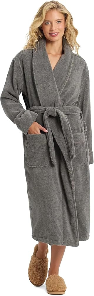 Cozy Earth Luxe Bath Robe - Luxury Robe for Women and Men, 60% Cotton & 40% Viscose from Bamboo | Amazon (US)