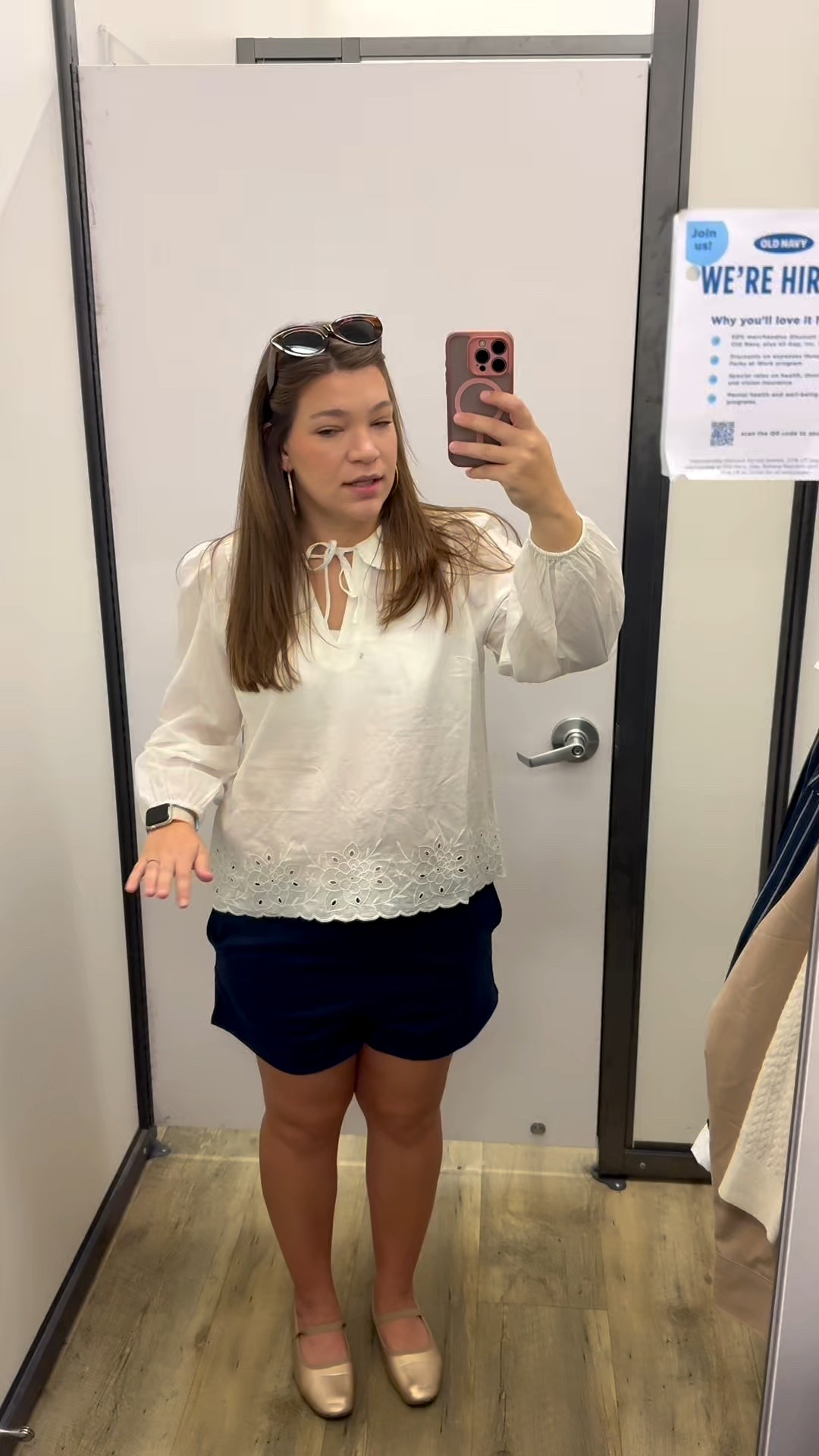 Old Navy Peter Pan collar workwear top

#LTKMidsize