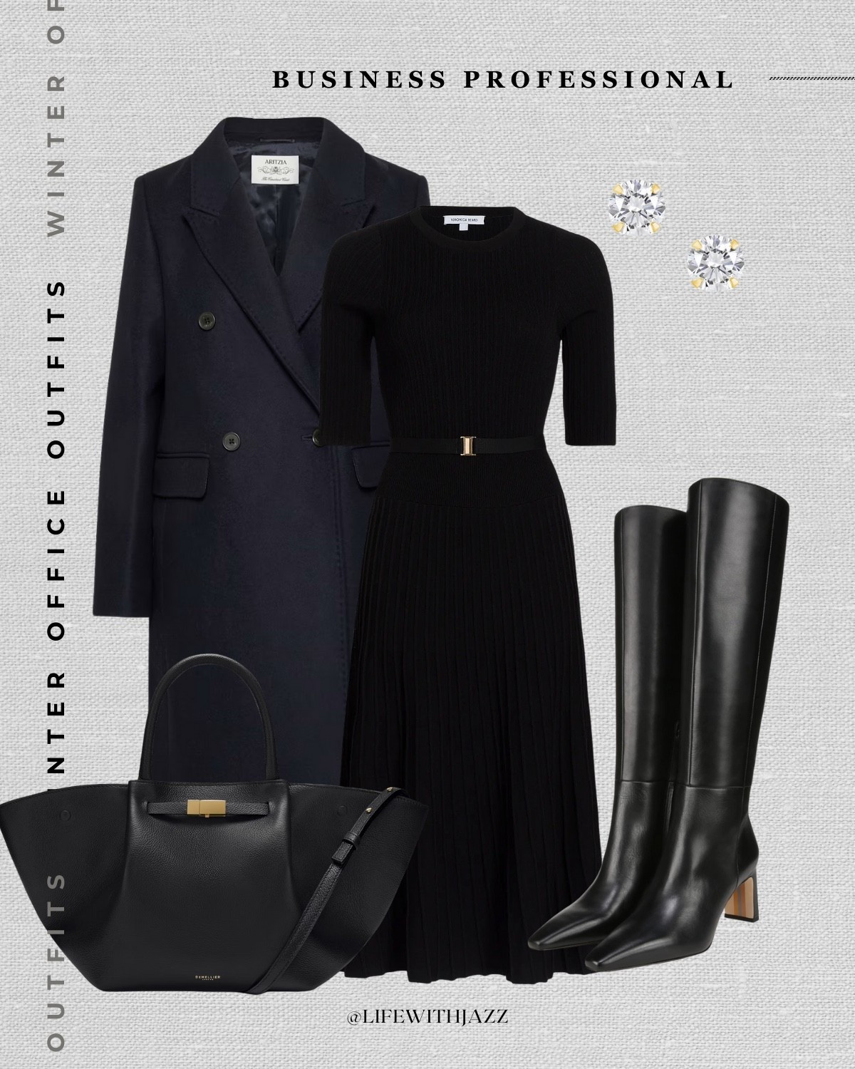 9 office approved outfits for winter 

Winter style / sweat pants means / trousers / knit skirt / sweater dress / oversized wool coat 

#LTKWorkwear