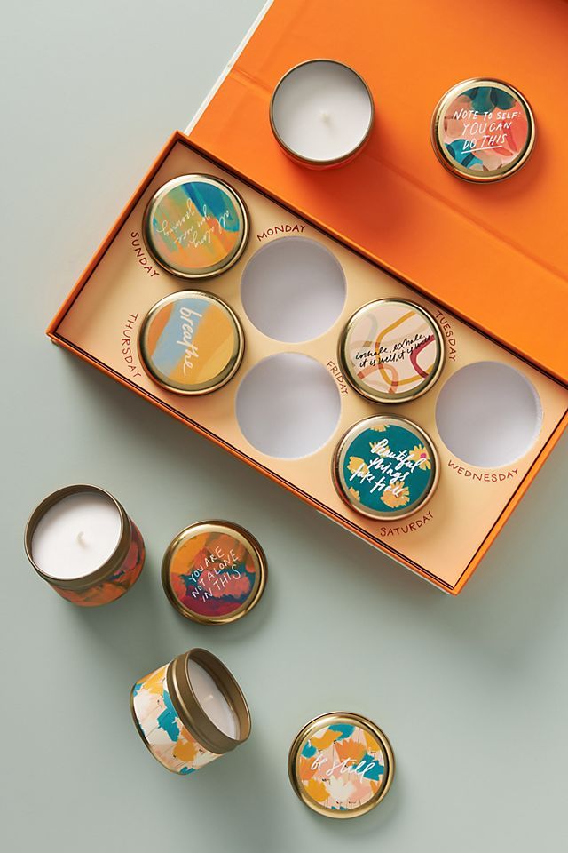 Morgan Harper Nichols Daily Affirmations Candle Gift Set | Anthropologie (US)