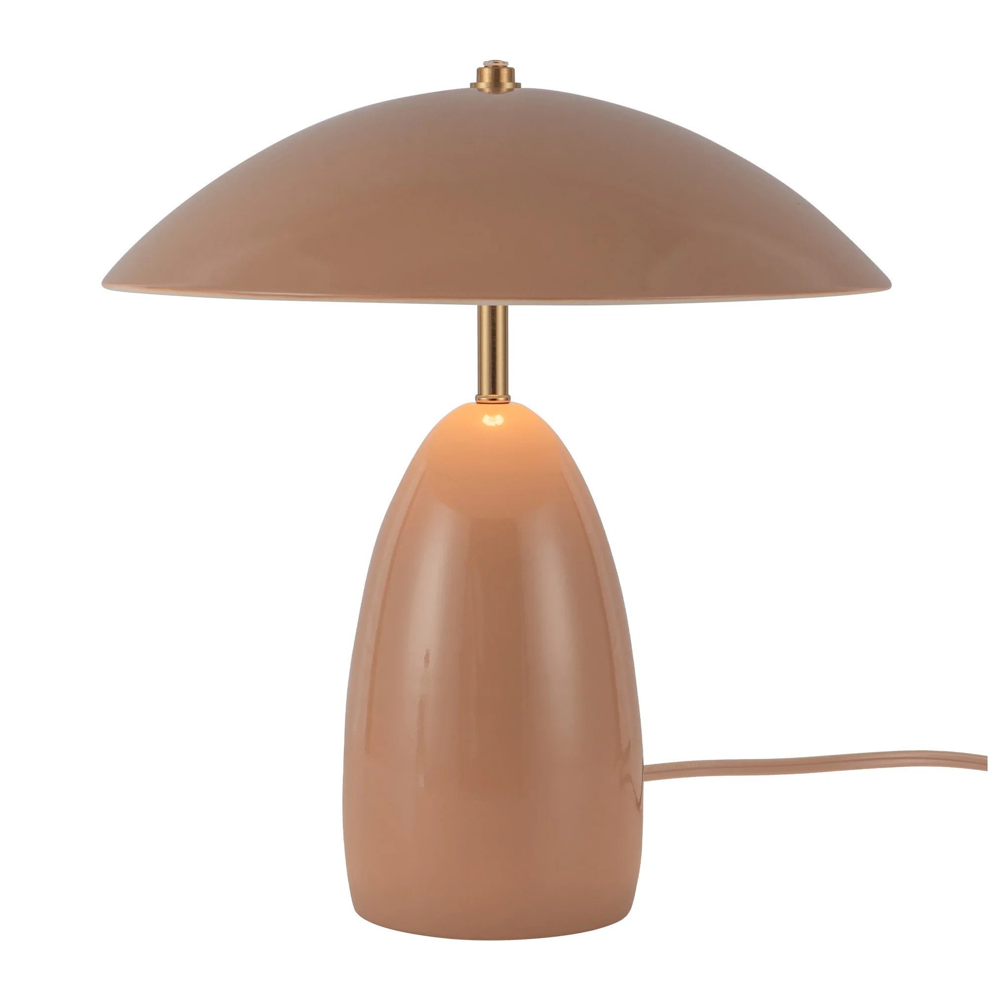 Alora Lighting Tl437012 Poppy 14" Tall 3000K Led Vase Table Lamp - Peach | Walmart (US)