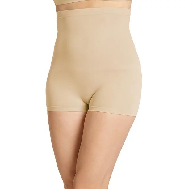 Jockey Essentials Women's Slimming Short, Cooling Shapewear, Body Slimming Slipshort, Sizes Small... | Walmart (US)