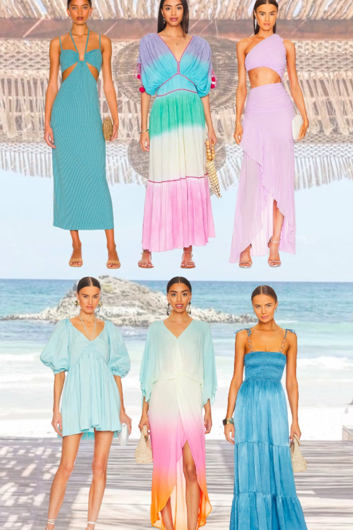 Beach wedding guest dresses 

#LTKwedding #LTKFind