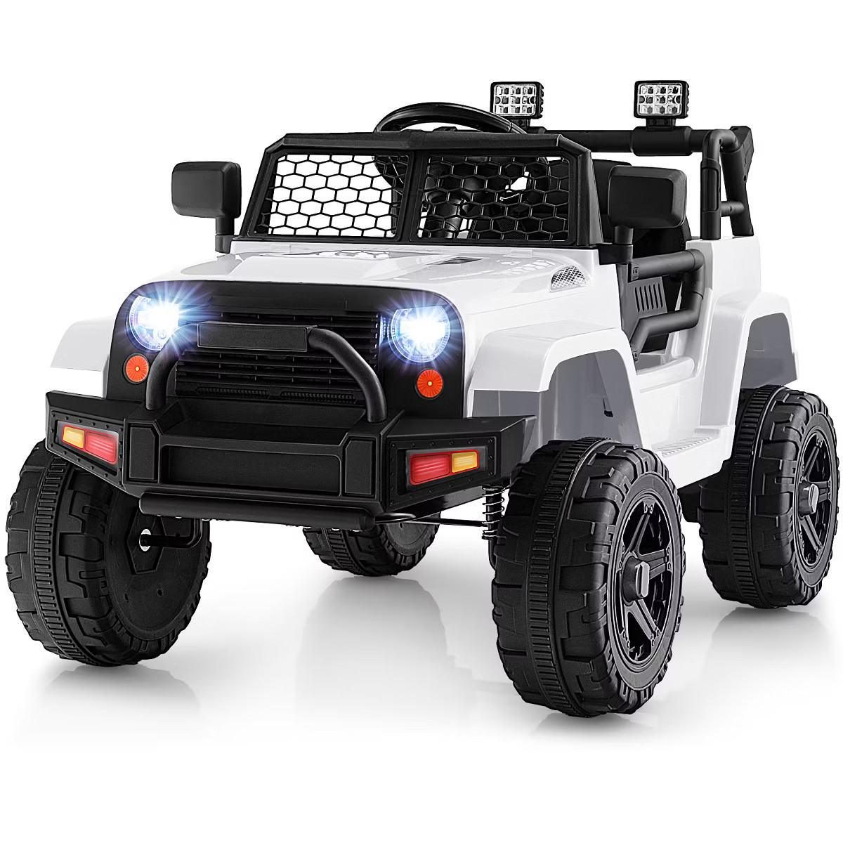 Costway 12V Kids Ride On Truck Car Electric Vehicle Remote w/ Music & Light | Target