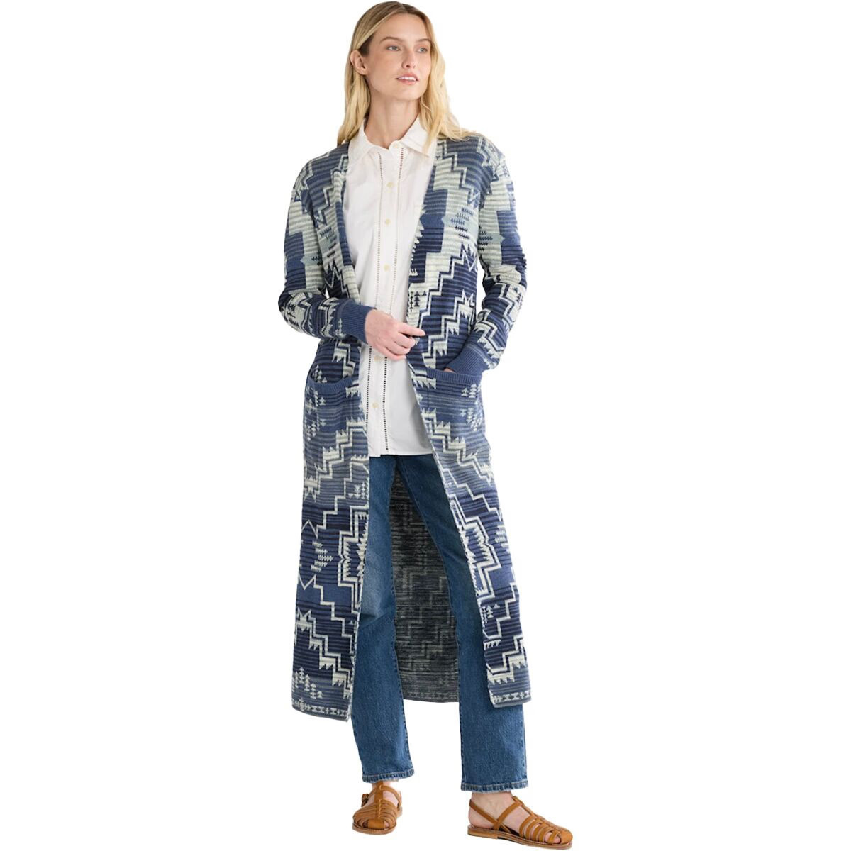 Pendleton Cotton Duster Sweater - Women's | Backcountry