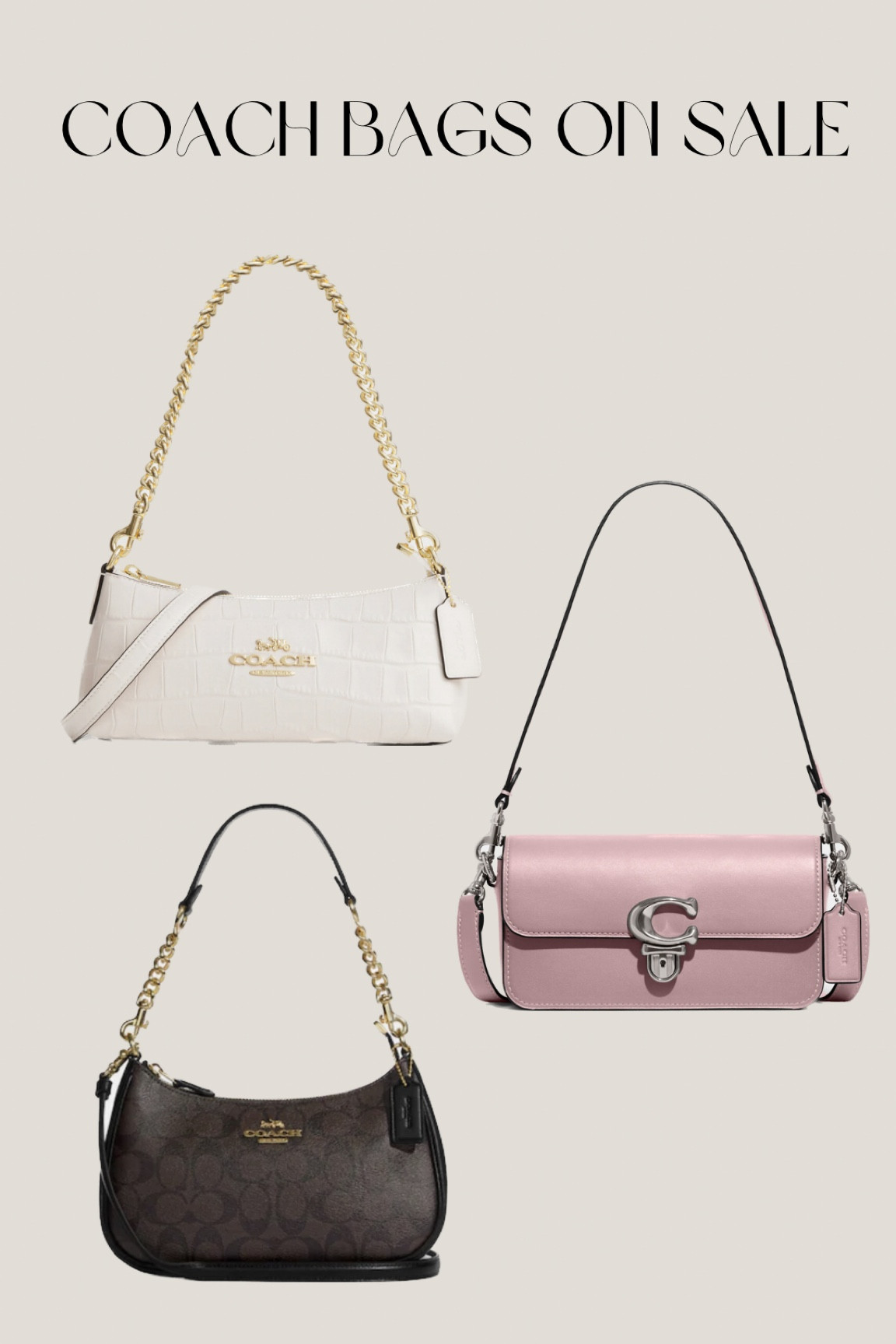 Coach bags on sale 

#LTKstyletip #LTKunder50 #LTKSeasonal