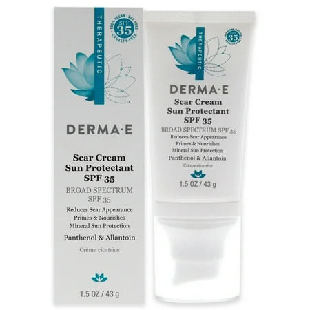 Derma-E Scar Cream Sun Protectant SPF 35 1.5 oz Sunscreen | Walmart (US)
