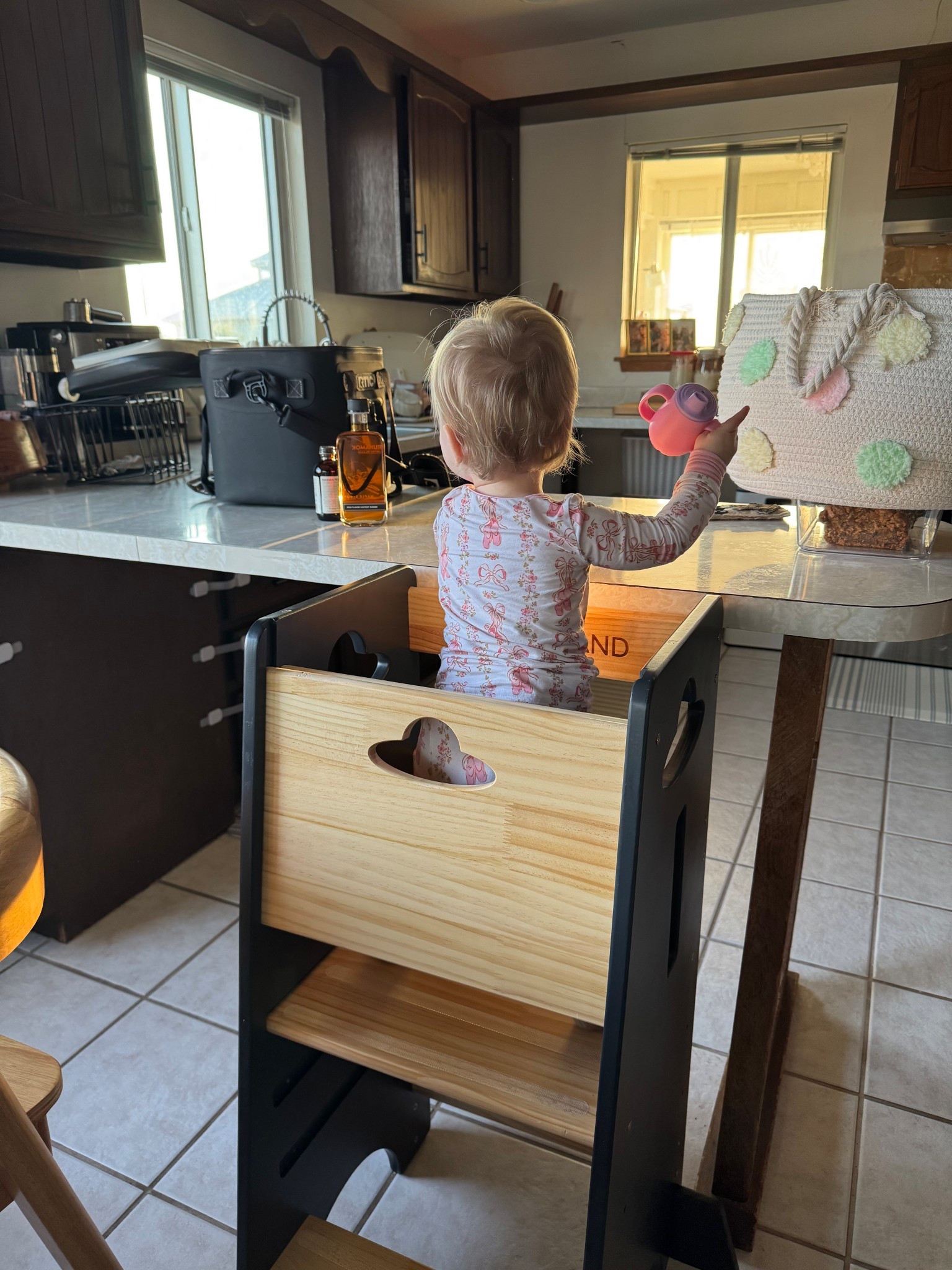 A MUST for toddlers and currently on sale!! Toddler tower has made getting things done in the kitchen a lot smoother 🩷 And she loves feeling like a big girl and seeing everything mommy is doing!

#LTKBaby #LTKKids #LTKFamily