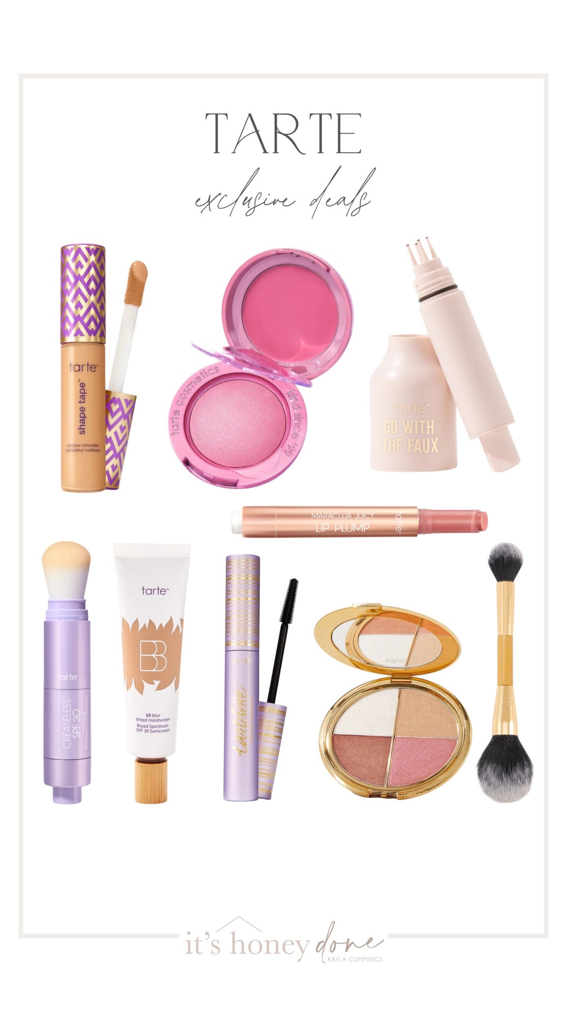 @Tarte is having a huge sale! Everything is 35% off with code FAM35. My personal favorites are the shape tape and the new SPF
Powder! 

#LTKBeauty #LTKSpringSale #LTKgrwm