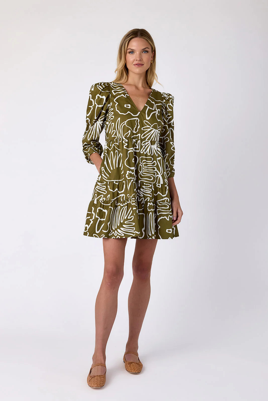 Bissy Dress in Floral Studies | CROSBY by Mollie Burch | CROSBY by Mollie Burch