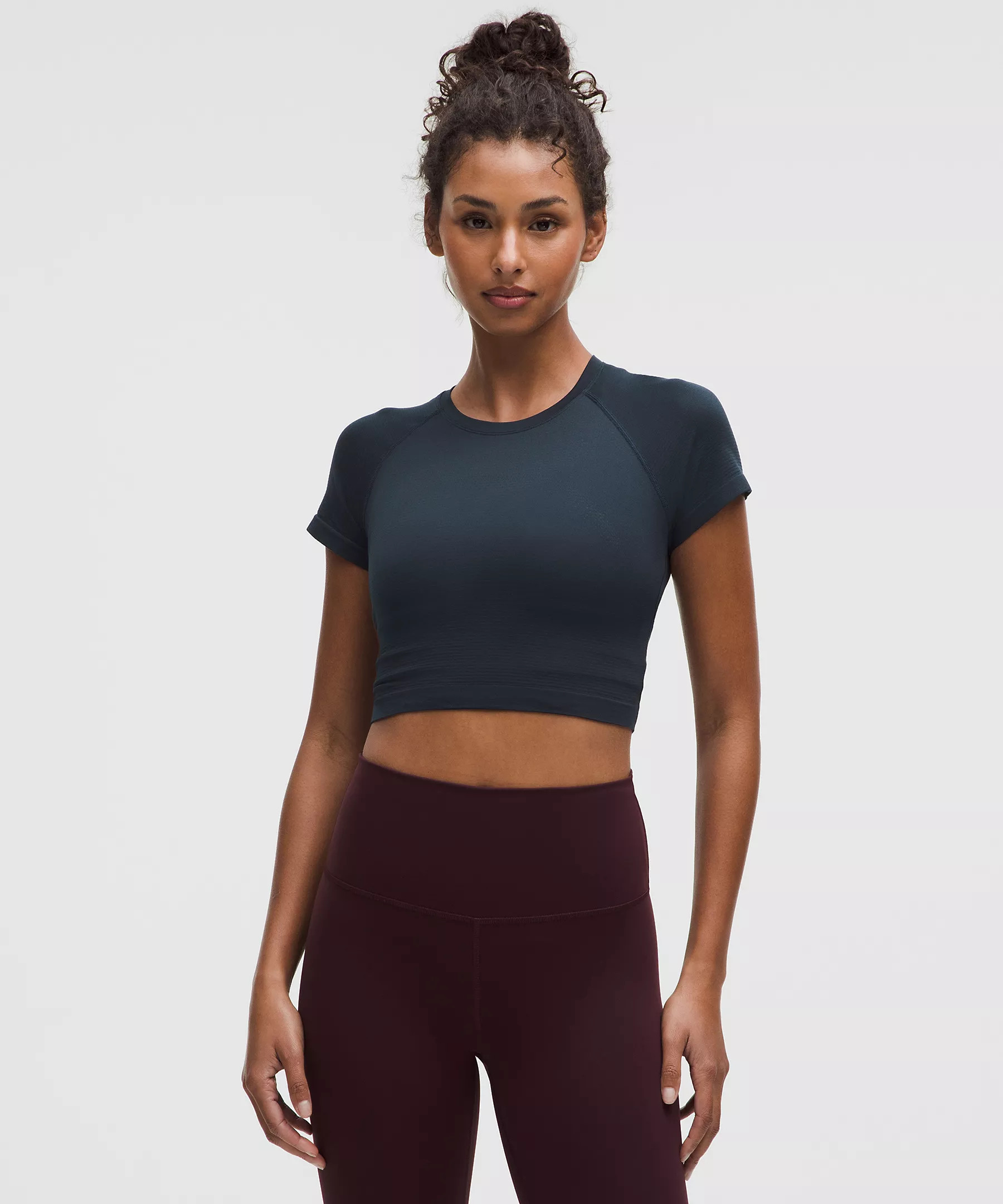 Swiftly Tech Cropped Short-Sleeve Shirt 2.0 | Lululemon (US)