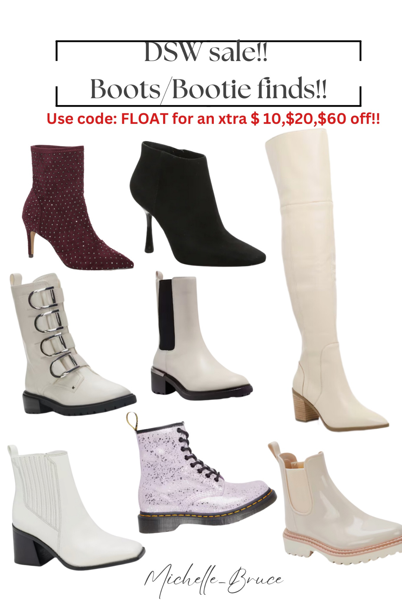 DSW clearance!! So many cute finds! Use code:FLOAT at checkout to save $10 $20 even $60 off!! 

#LTKSaleAlert #LTKSeasonal #LTKFallSale