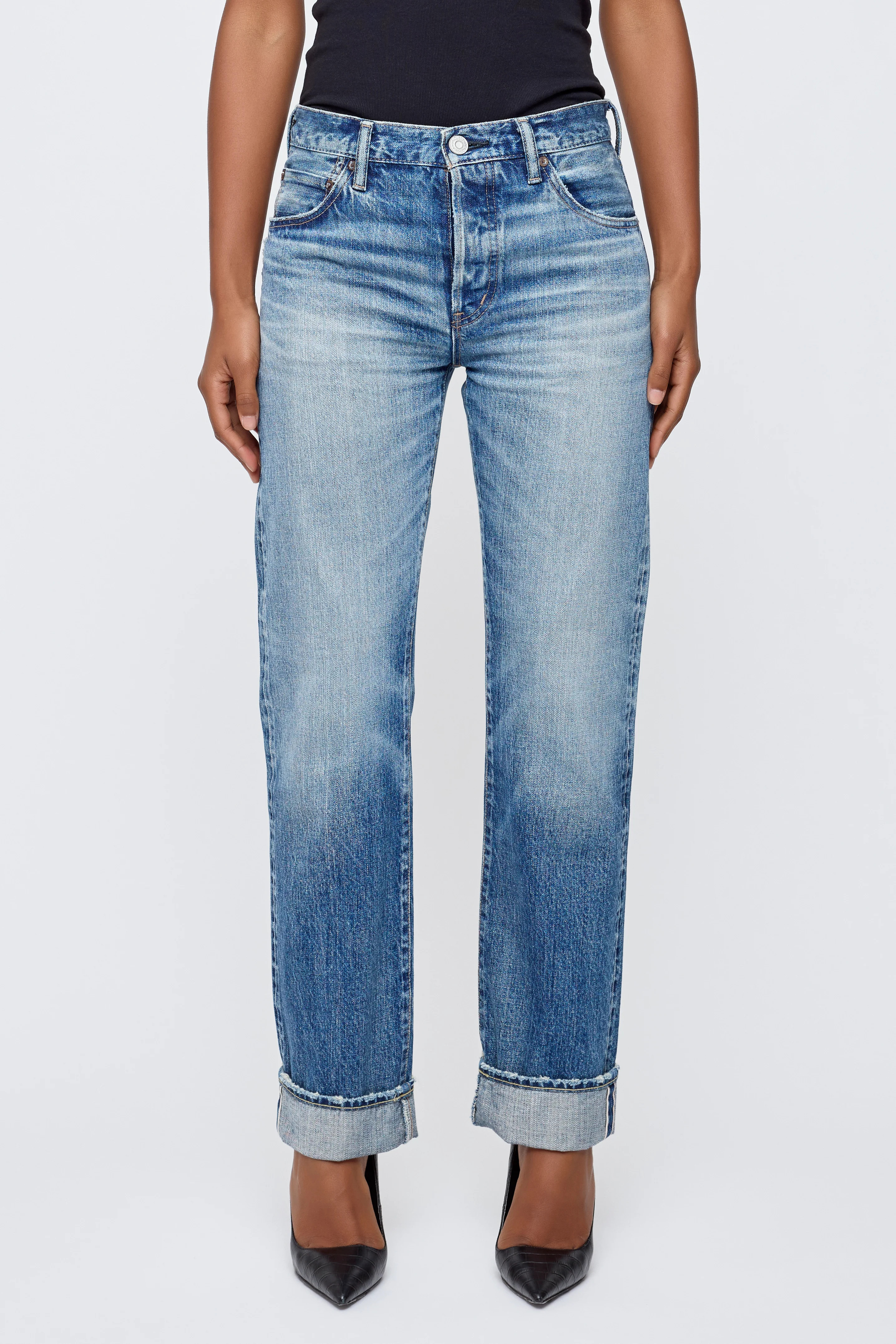 STRAIGHT SELVEDGE - Deltona | Moussy Vintage