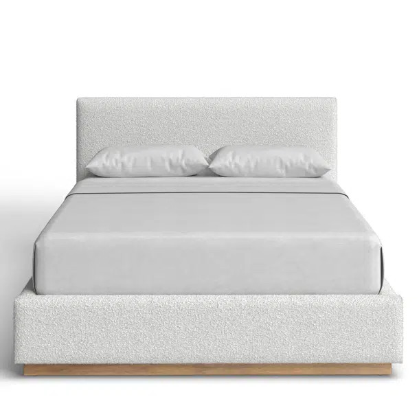 Monaco Boucle Fabric Bed | Wayfair North America
