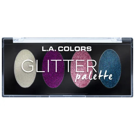 L.A. COLORS Eyeshadow Glitter Palette Magical 0.15 fl oz | Walmart (US)