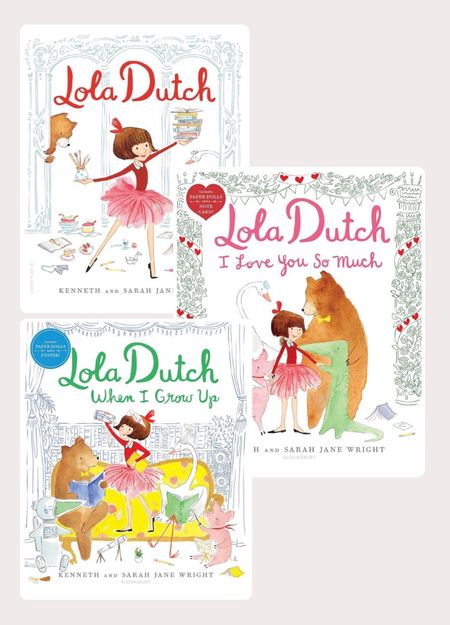 precious book series with great messages for little girls age 3-7

Steele loves the original, adding the sequels to her shelf for Valentines Day.

Lola Dutch, books for little girls, bedtime stories, gifts for girls age 3-7



#LTKfamily #LTKkids #LTKhome