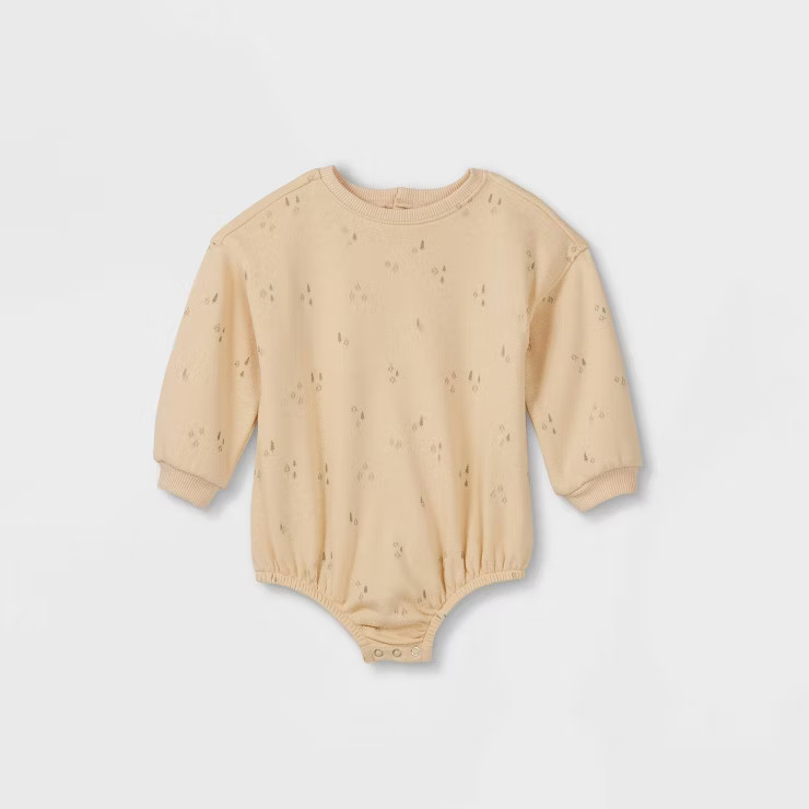 Grayson Collective Baby Tree Bubble Sweatshirt - Cream | Target