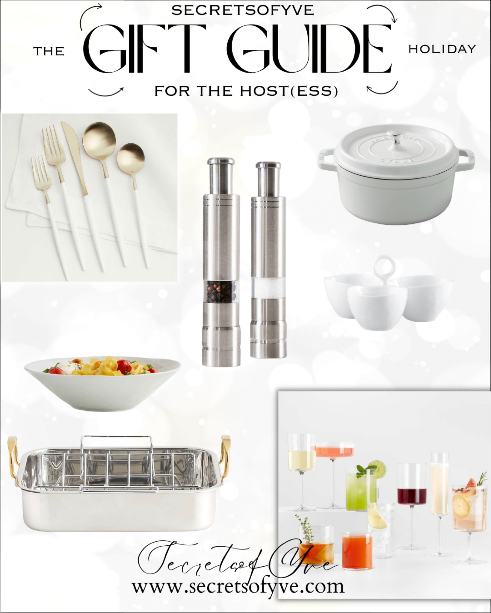 Secretsofyve: Gift guide & gifting ideas for my fellow hosts & hostesses! Add to your wishlist or get for loved ones.
#Secretsofyve #LTKfind #ltkgiftguide
Always humbled & thankful to have you here.. 
CEO: PATESI Global & PATESIfoundation.org
 #ltkvideo #ltkhome @secretsofyve : where beautiful meets practical, comfy meets style, affordable meets glam with a splash of splurge every now and then. I do LOVE a good sale and combining codes! #ltkstyletip #ltksalealert #ltkeurope #ltkfamily #ltku #ltkfindsunder100 #ltkfindsunder50 #ltkparties secretsofyve

#LTKSeasonal #LTKHoliday #LTKwedding