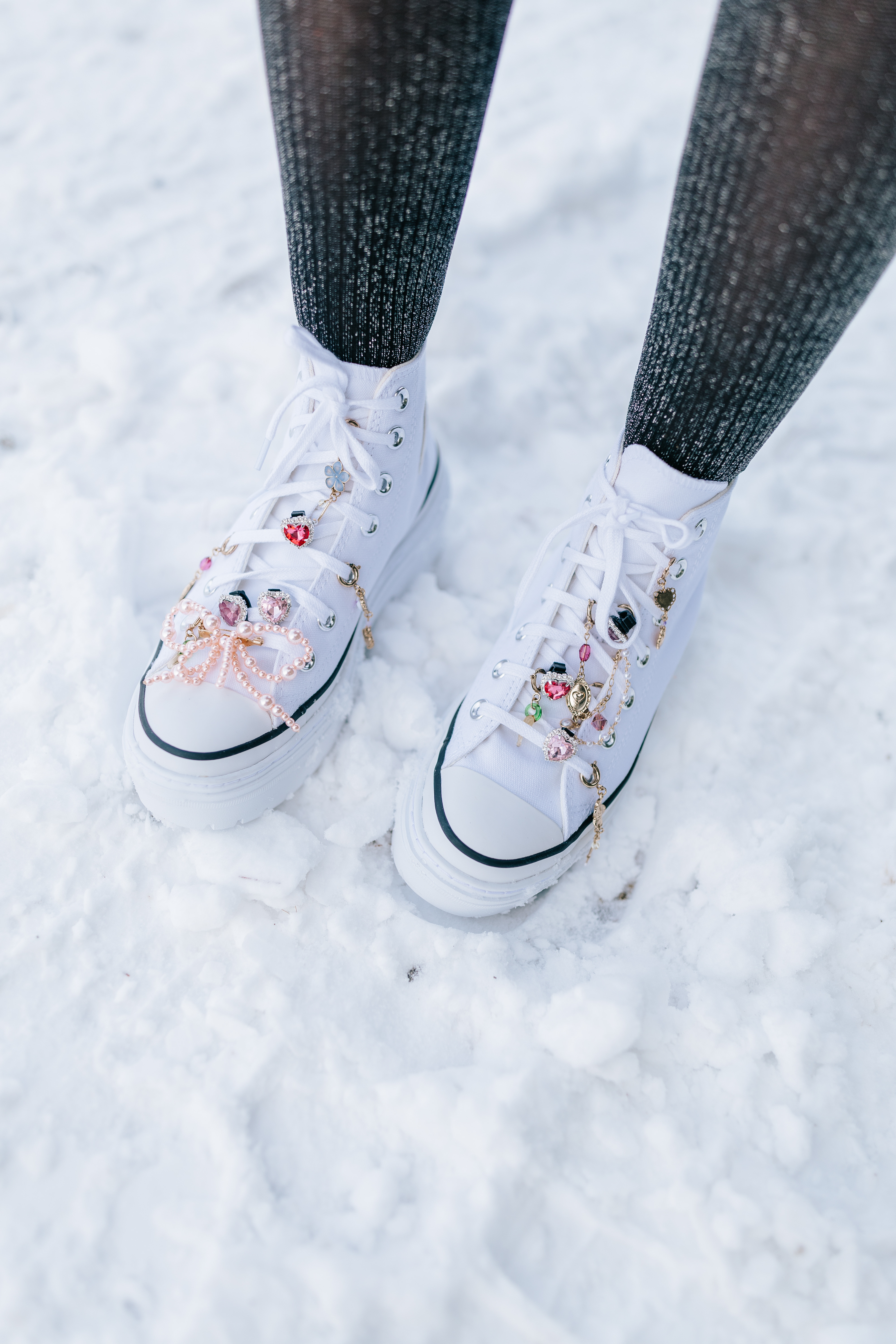 LOVE these converse platform converse. I have them in both black and white! 🤍

The Black pair is on clearance at DSW now for $64.98!!! 🖤

Added shoe charms from FrannyandtheFox.com! 

 

#LTKFindsUnder100 #LTKSaleAlert #LTKShoeCrush