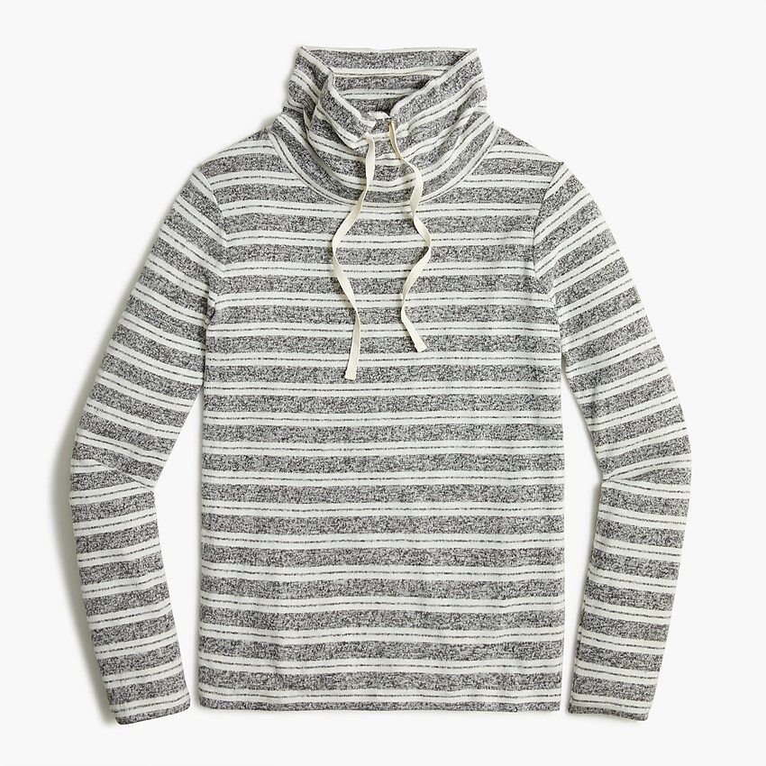 Funnelneck pullover in signature cozy yarn | J.Crew Factory