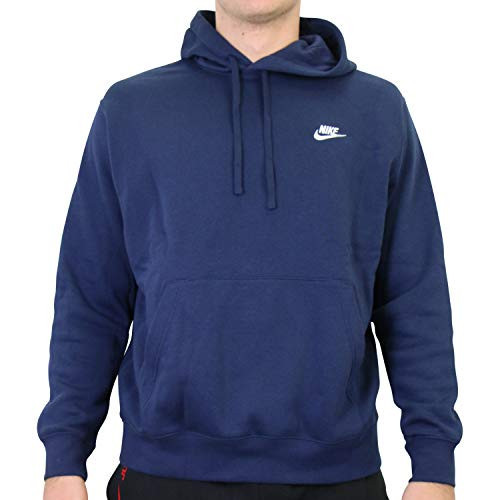 Nike Pull Over Hoodie, Midnight Navy/Midnight Navy/White, X-Large | Amazon (US)