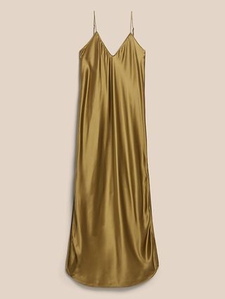 Silk Maxi Slip Dress | Banana Republic (US)