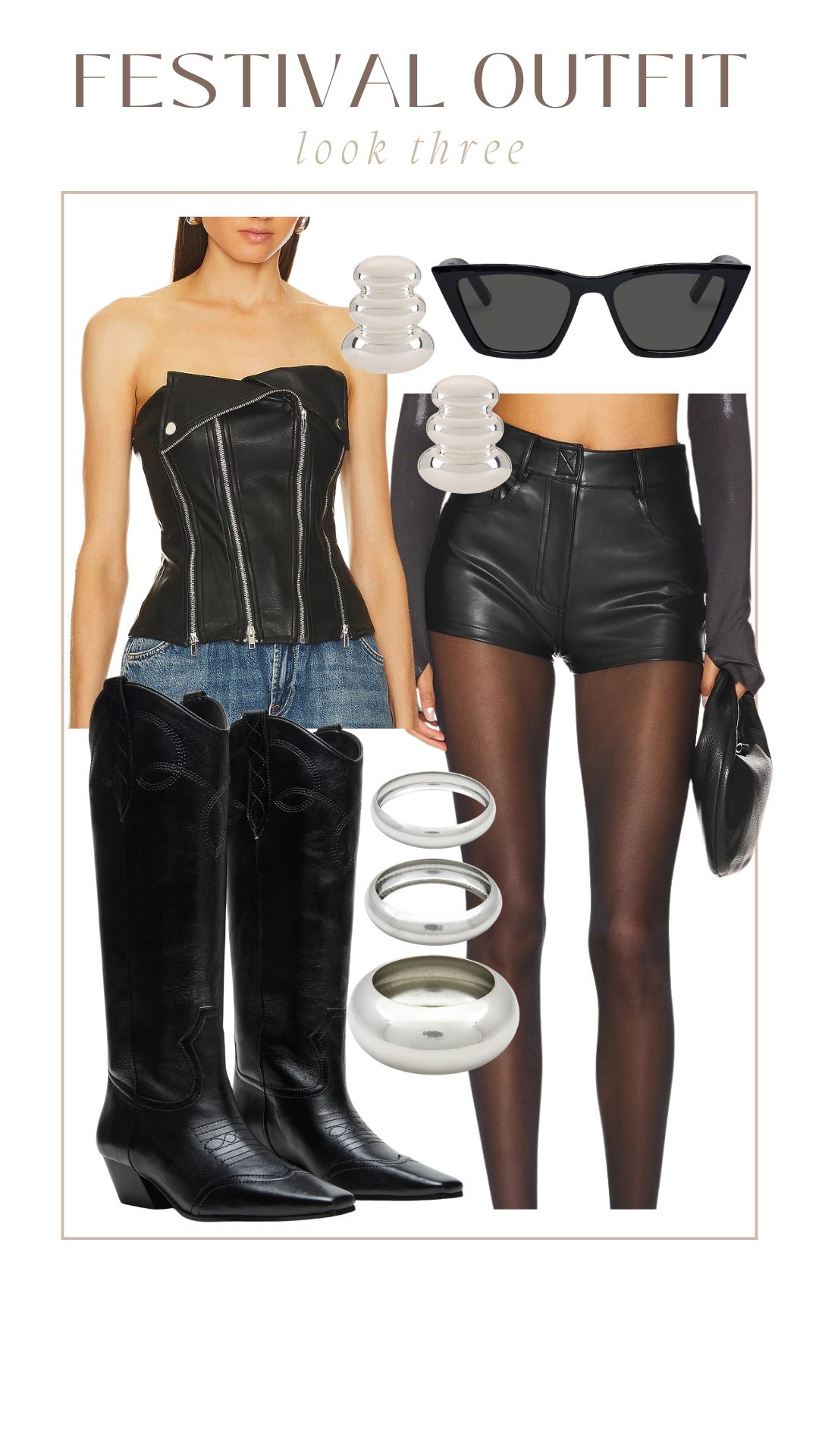 Festival outfit 3




Faux leather outfit, silver accessories

#LTKStyleTip #LTKFestival #LTKFindsUnder100