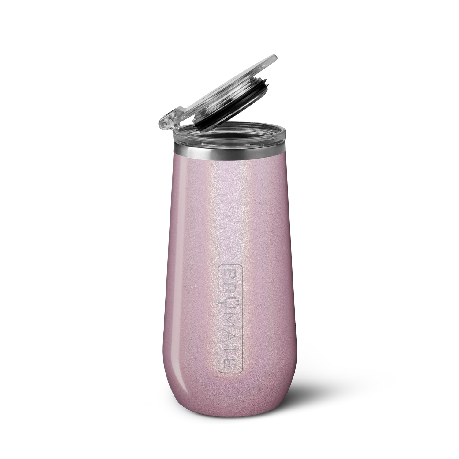 Champagne Flute 12oz | Glitter Blush | BruMate