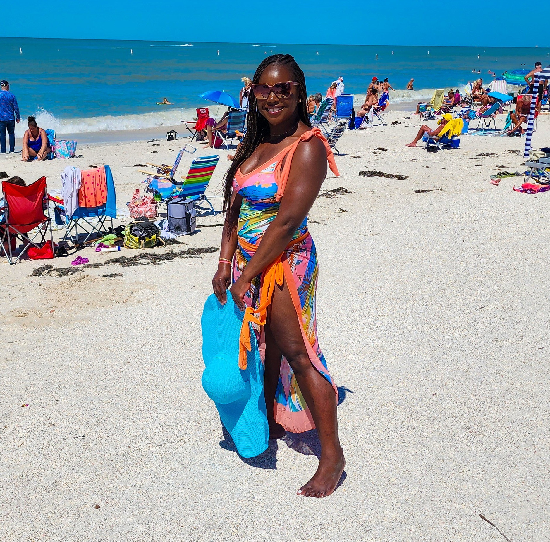 Bathing suit is curvy girl friendly and mom approved! If you are chesty like me, it does a great job of keeping your girl in place!

#LTKswim #LTKmidsize #LTKfindsunder50