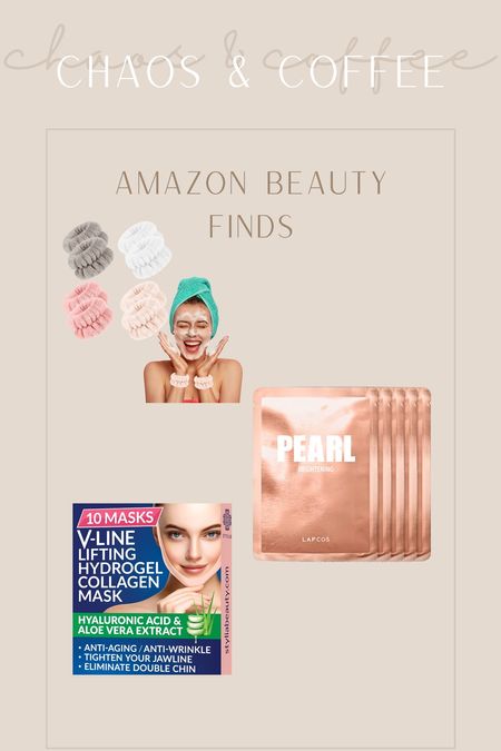 Amazon beauty finds // face wash wristbands // face masks // sheet face masks // chin masks // chin strap masks

#LTKsalealert #LTKunder50 #LTKbeauty