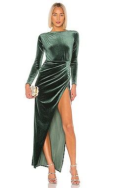 Michael Costello x REVOLVE Gregory Gown in Emerald Green from Revolve.com | Revolve Clothing (Global)