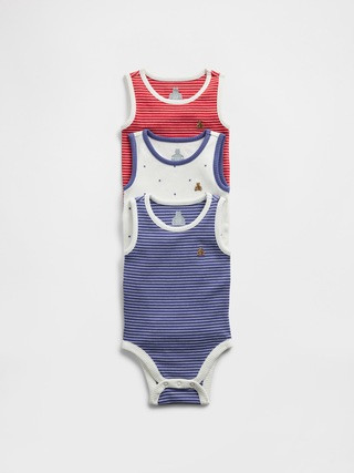 Baby First Favorites TinyRib Tank Bodysuit (3-Pack) | Gap (US)