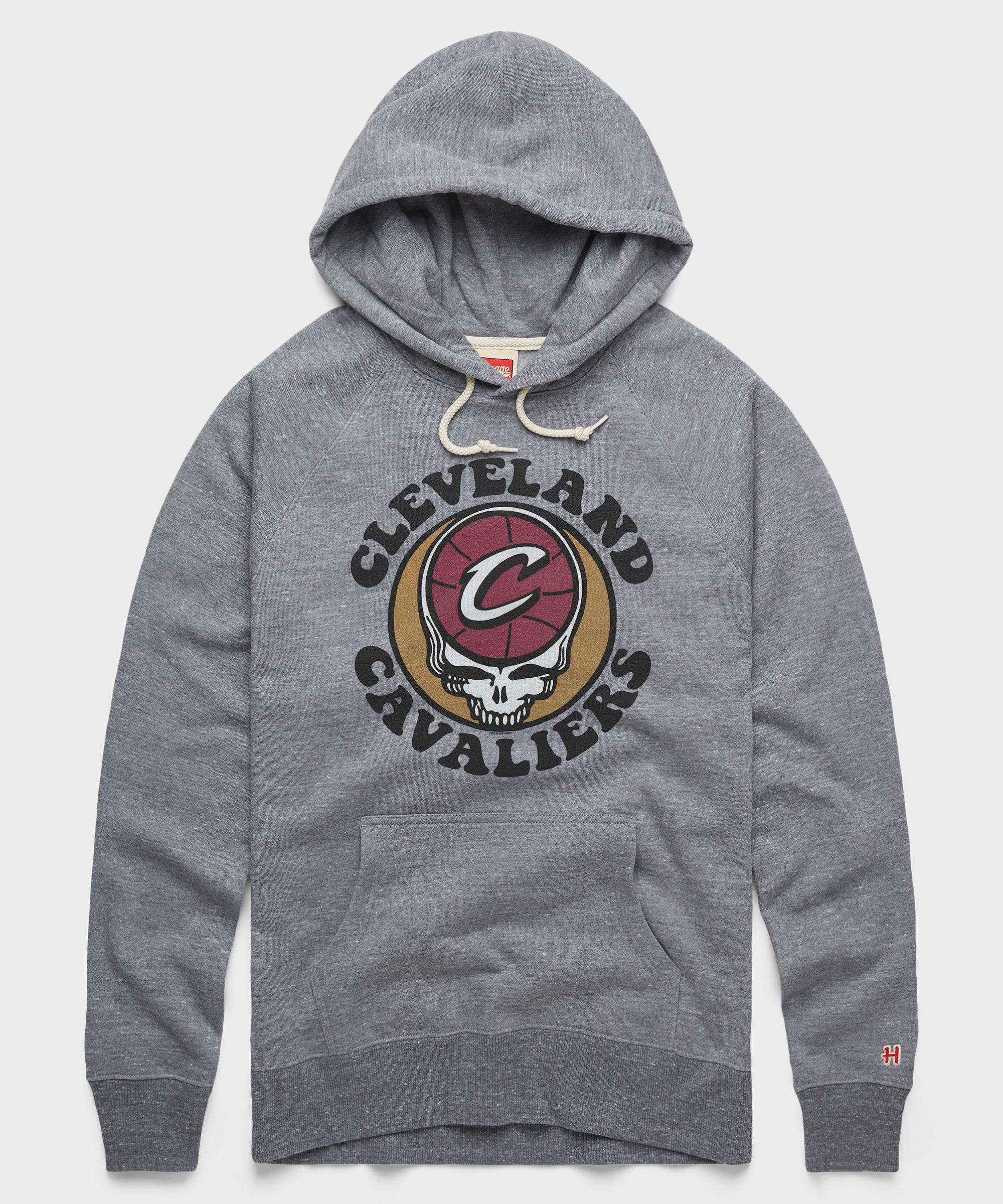 NBA x Grateful Dead x Cavaliers Hoodie | Men's Cleveland Cavs Hoodie | Homage