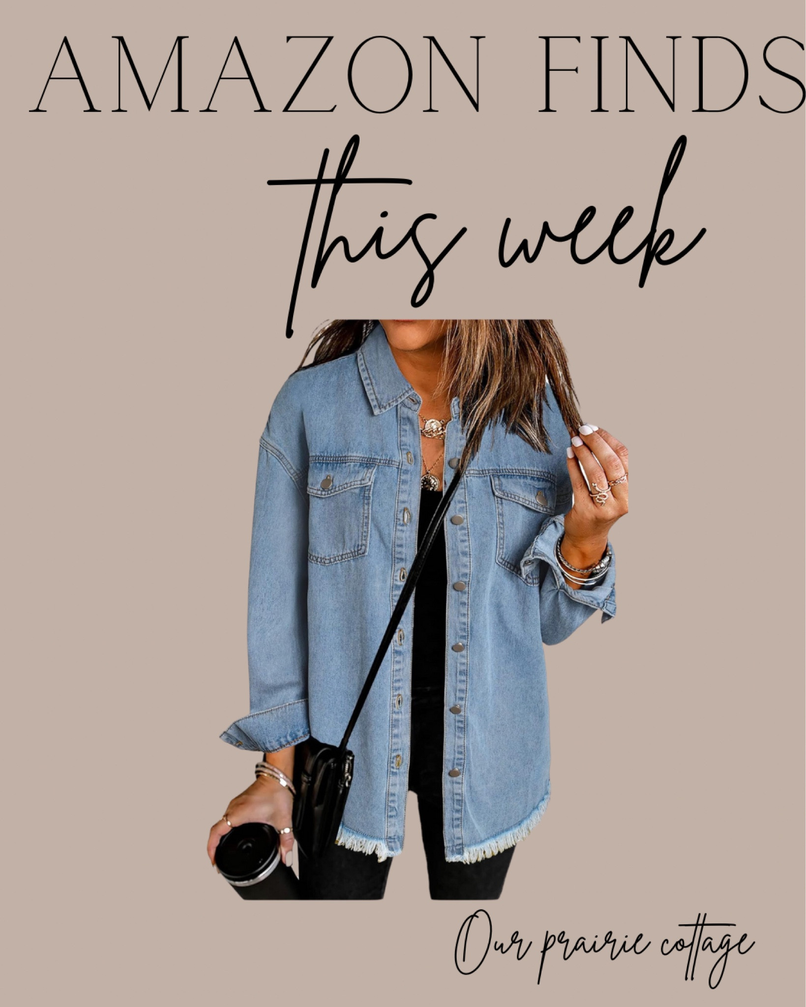 Amazon Jean jacket find! 

#LTKbeauty #LTKstyletip #LTKfindsunder100