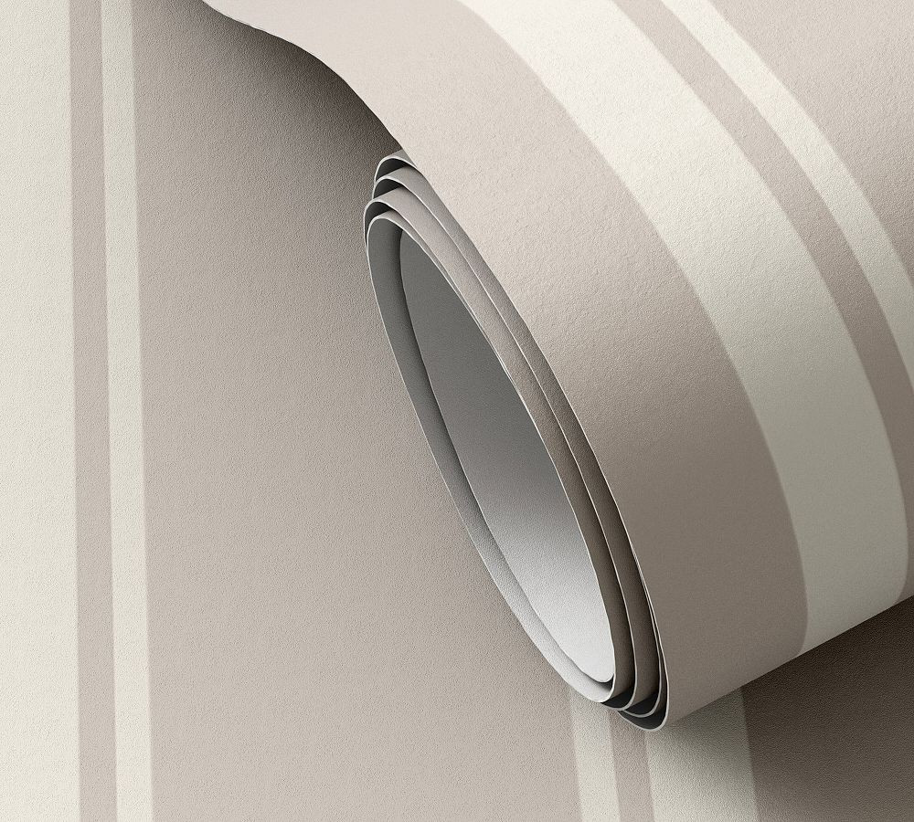 Water-Resistant Terralon Multi Stripe Wallpaper | Pottery Barn (US)