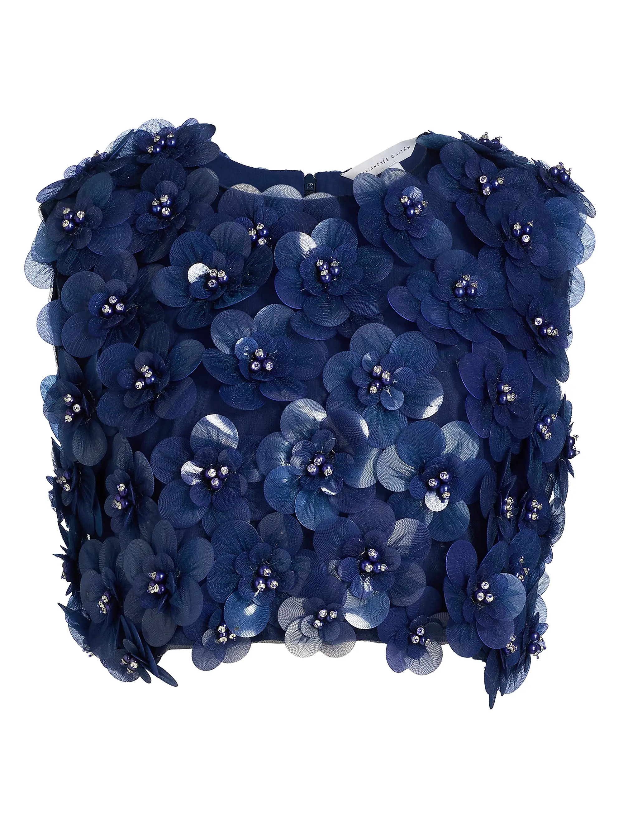 Identity Melanie Floral Appliqué Top | Saks Fifth Avenue