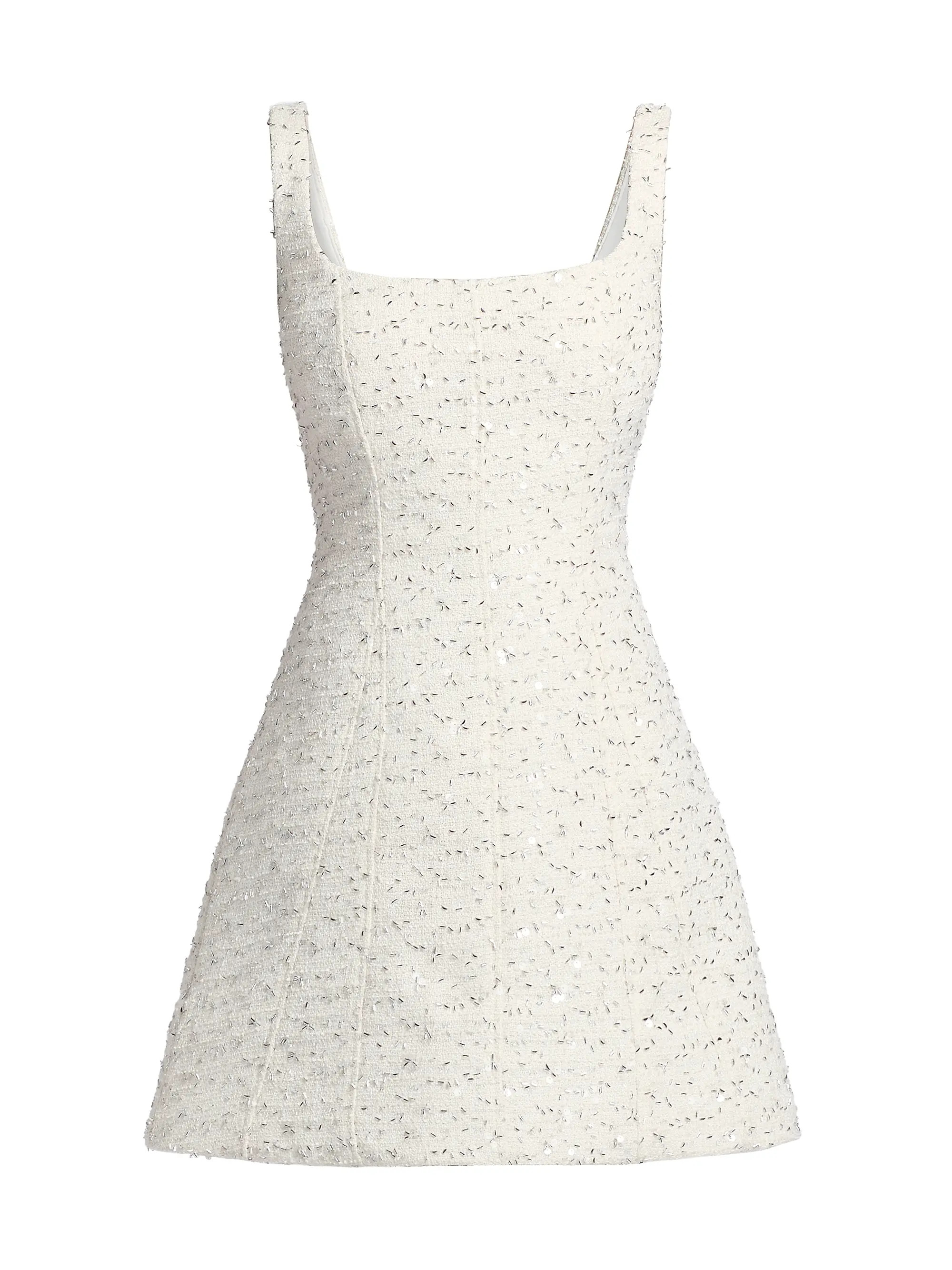 Emery Beaded Tweed Minidress | Saks Fifth Avenue