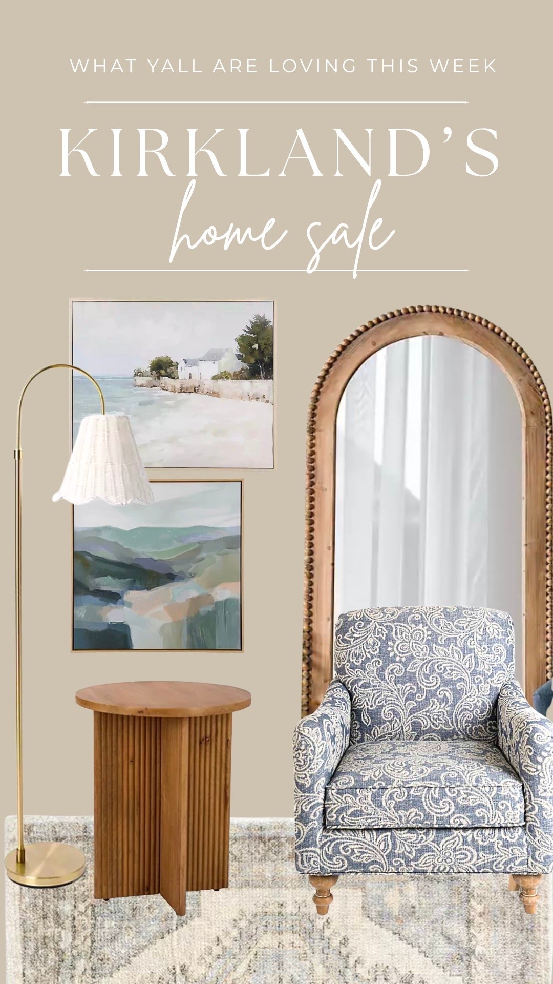 @kirklands has some of the best decor finds! These neutral light summer vibes with these accents of blues and textures! 
Use code ALEXANDRA40 for 40% off one regular priced item! Plus even more savings during the Memorial Day sale promotions happening right now!


Memorial Day, sale alert, memorial sale, home refresh, home decor, home inspo, parties, themes, summer home

#LTKSaleAlert #LTKHome
