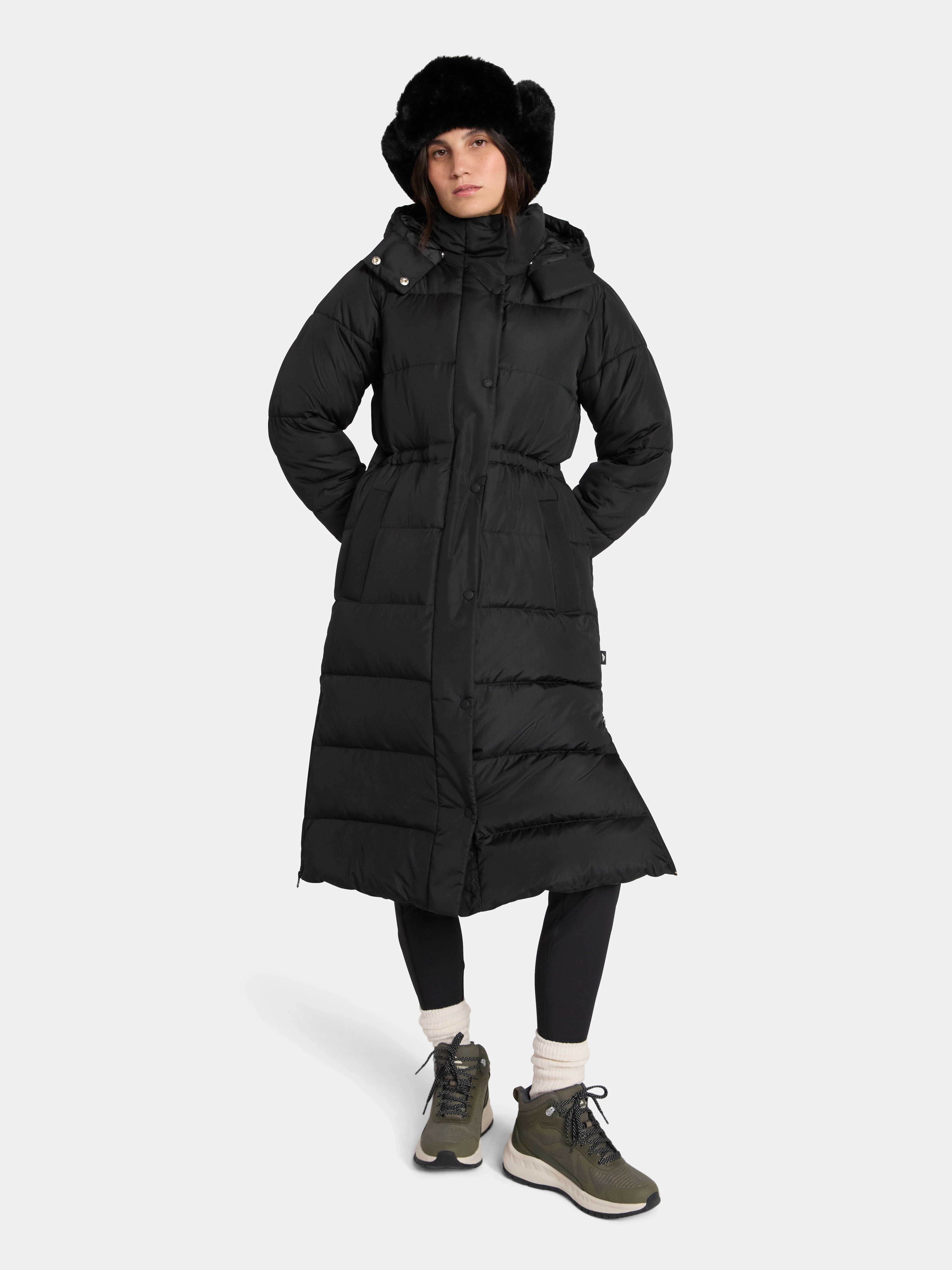 Ozark Trail Women's and Women's Plus Ultra Long Puffer Coat, Size XS-2X | Walmart (US)