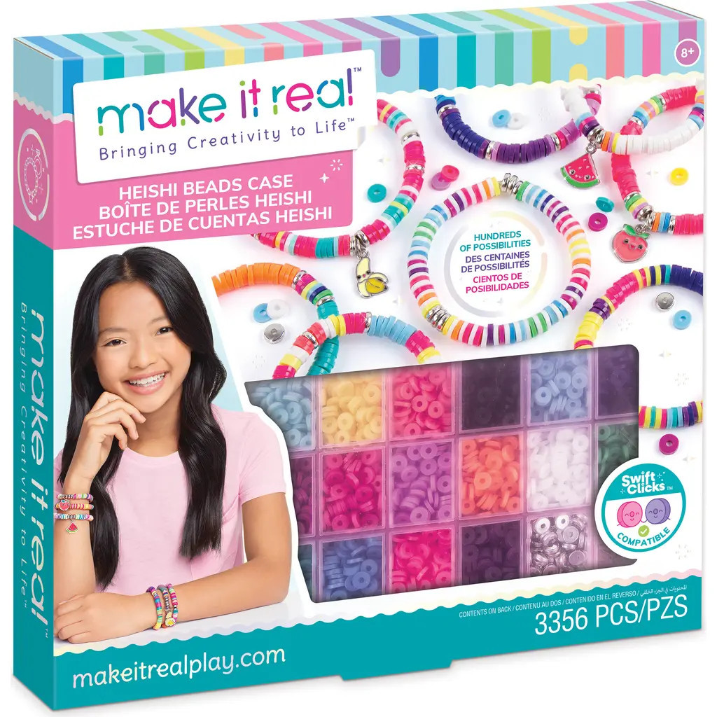 Make It Real Heishi Beads Case Kit in Assorted/multi at Nordstrom | Nordstrom