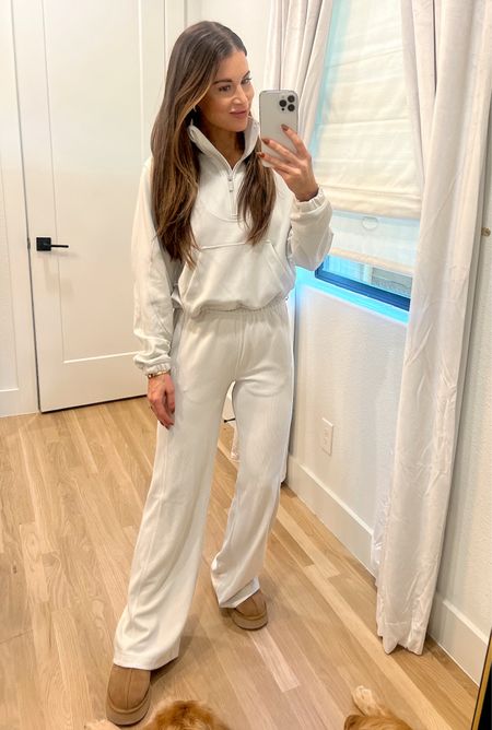 New softstreme set in ivory 😍 size 6 pants + 4 sweatshirt 
Lululemon, Black Friday, activewear, athleisure 

#LTKfitness #LTKCyberWeek #LTKsalealert